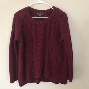 Tommy Bahama Maroon Knit Sweater